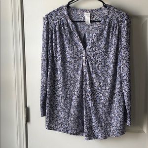 Floral Blouse Size L